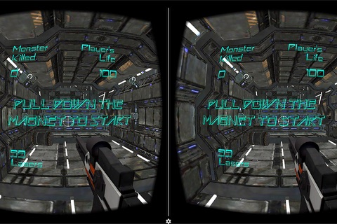 Alien Attack VR - Cardboard screenshot 2