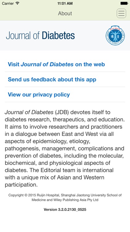 Journal of Diabetes screenshot-3