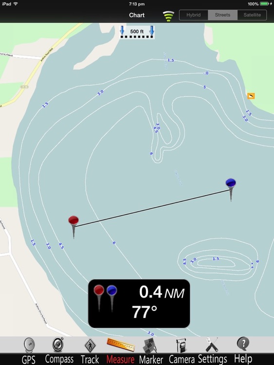 Lake Andrew Nautical Chart Pro
