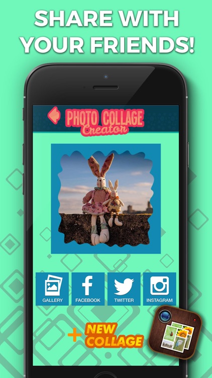 Photo Collage Creator – Best Pic Frame Editor and Grid Maker to Stitch Pictures screenshot-3