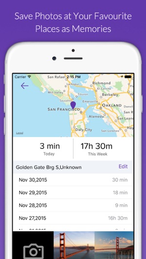 Loca- Automatic Place Journal with Photo Memories(圖2)-速報App