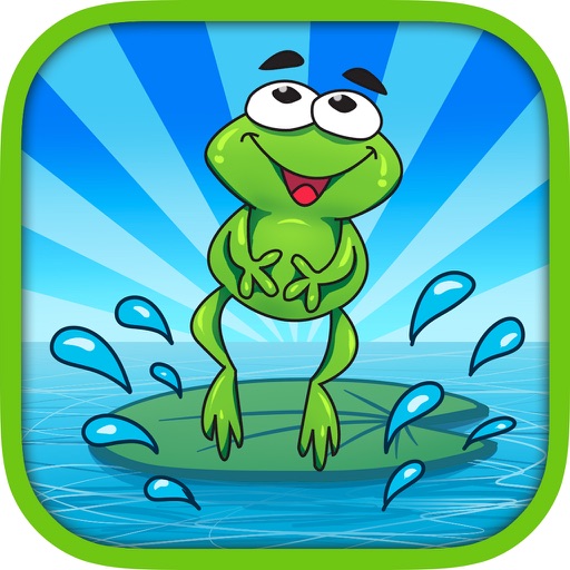 Froggy Jumper Pro - Jump on bamboo leaves and don't let snake reach frog in flood Icon