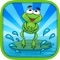 Froggy Jumper Pro - Jump on bamboo leaves and don't let snake reach frog in flood