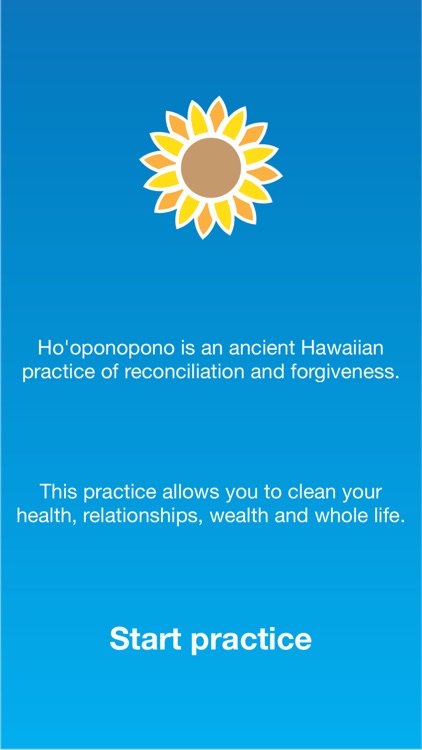 Hoopo - meditation trainer for Ho'oponopono. Clean your Health, Relationships, Wealth and Whole Life screenshot-4