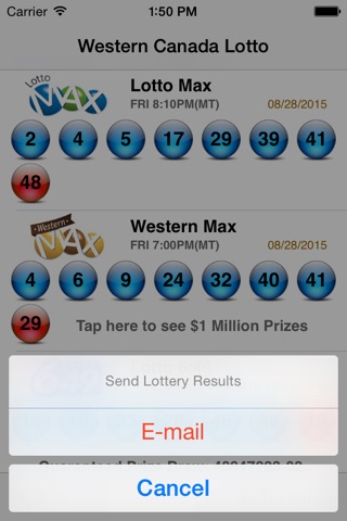 Western Canada Lotto - Lotto Angel screenshot 4