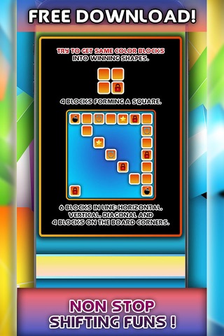 4 Tiles Pop - Play Match 4 Puzzle Game for FREE ! screenshot 4