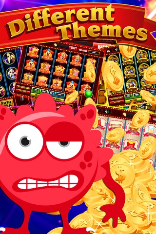 Escape with the Hollywood of Fluffy Color Monster Vegas Slots - Win Big, Fun and Jackpot screenshot 2