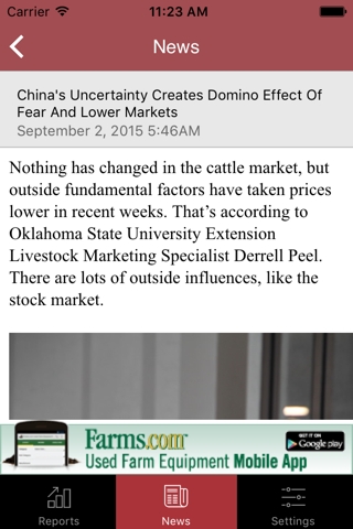Veal Market Report screenshot 4