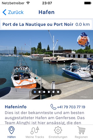 Marina guide - Lake Geneva screenshot 2