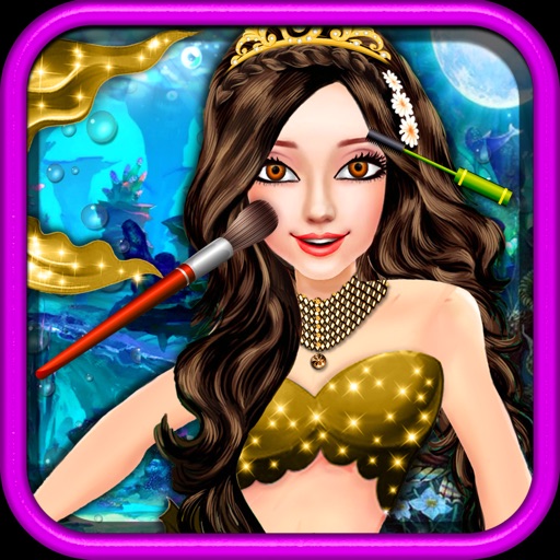 Ice Princess Mermaid Beauty Salon – Fun dress up and make up game for little stylist iOS App
