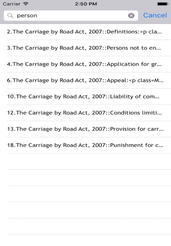 The Carriage by Road Act 2007 screenshot 4