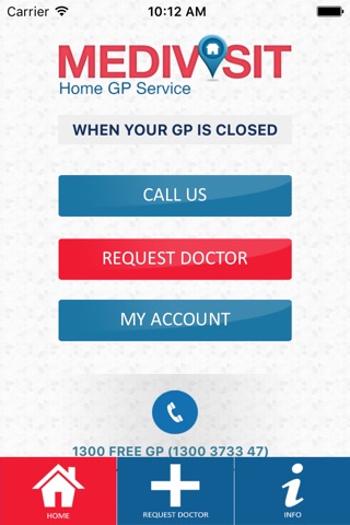 MediVisit Home GP Service screenshot 2