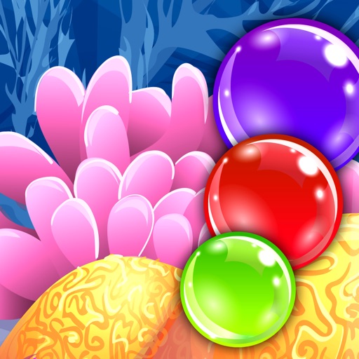 Aqua Marina Bubble Pop Shooter - Mermaid World Fun Journey Icon