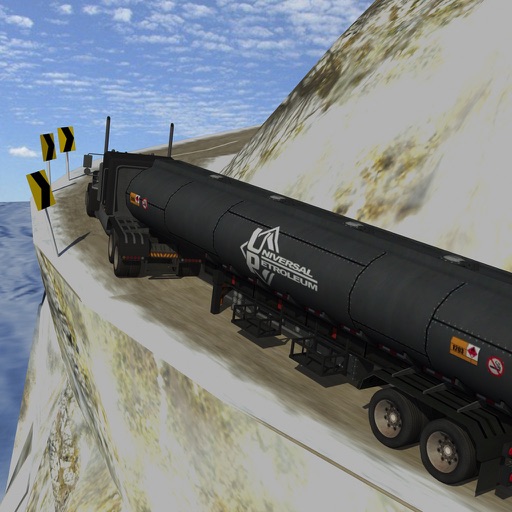 Winter Truck Driver Cargo Simulator Game Icon
