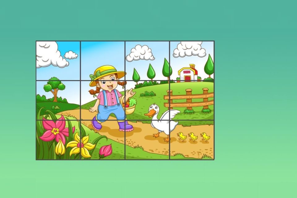 Easy Fun Jigsaw Puzzles! Brain Training Games For Kids And Toddlers Smarter screenshot 3