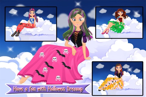 Halloween Makeover - Spa Dressup Makeup with Halloween screenshot 2