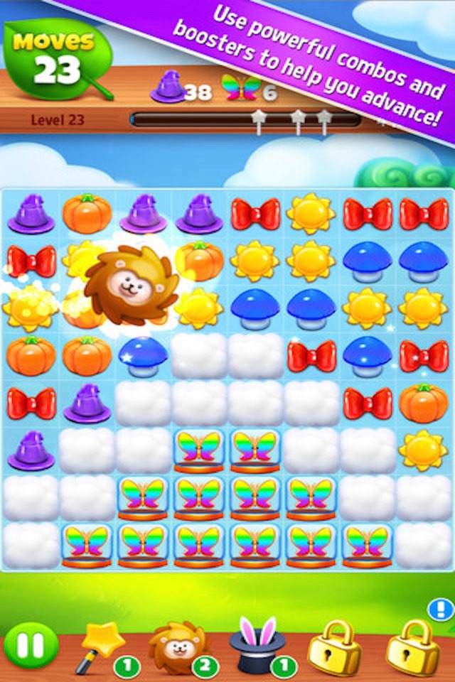 Fruit Heroes - 3 match bust puzzle game screenshot 3
