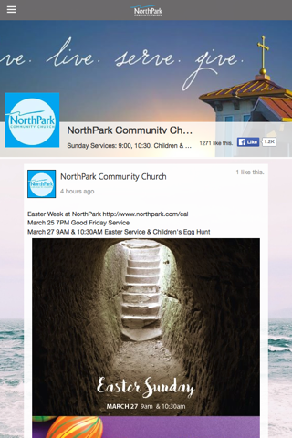 NorthPark Community Church screenshot 2
