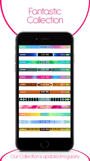 Pimp My Status Bar - Custom Top Bar Wallpapers and Colorful (圖2)-速報App