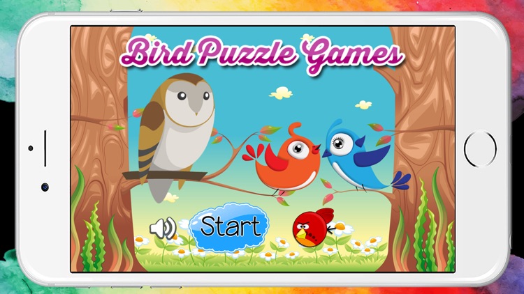 Birds Puzzles for Toddlers and Kids Free