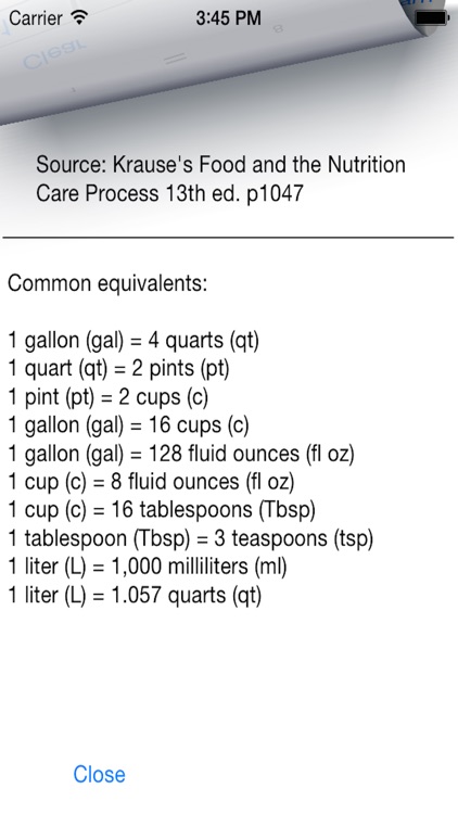 VeggiEquations Conversions