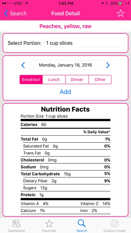 MyCal II Calorie Tracker screenshot-3