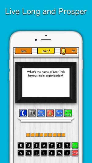 Prosperous Trivia for Star Trek FREE ™ - Riddles for Kids an(圖5)-速報App