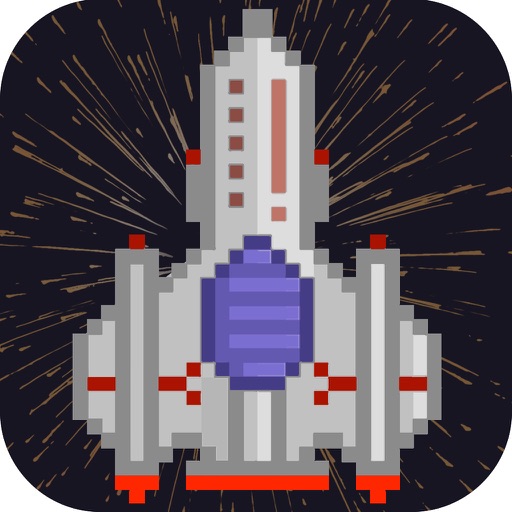 Pixel Space War - Free Pixel Shooting Game icon