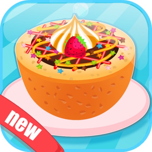 Delicious Fudge Puddles Cake Icon