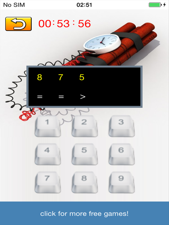 Bombe Bomba, game for IOS