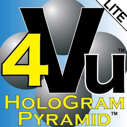 HoloGram Pyramid™ 4Vu™ LITE iOS App