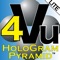 HoloGram Pyramid™ 4Vu™ LITE
