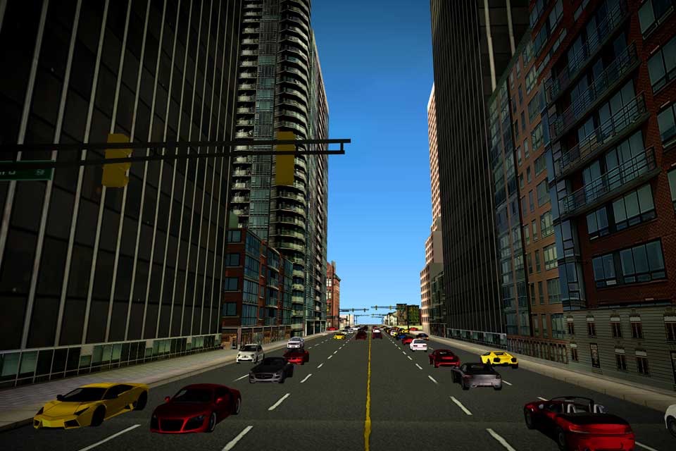 Sport Car Traffic Driving screenshot 4