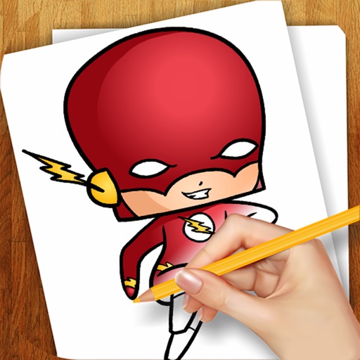 Learn To Draw Chibi Style Superheroes icon