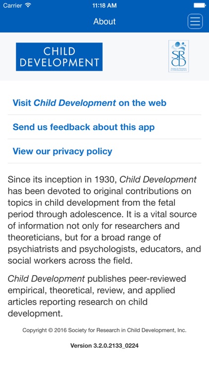 Child Development App