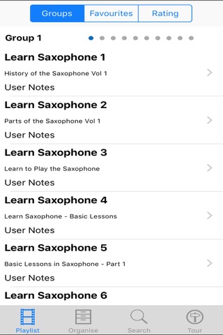 Learn Saxophone screenshot 2