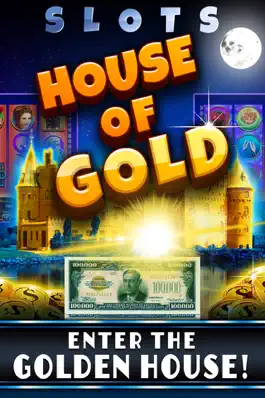 Game screenshot Slots House of Gold! FREE Fun Vegas Casino of the Jackpot Palace Inferno! mod apk