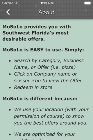 My MoSoLo screenshot 2