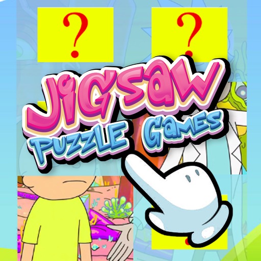 Jigsaw Kids Puzzle Game For Rick And Morty Edition icon