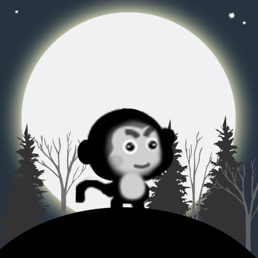 Jungle Monkey shadow icon