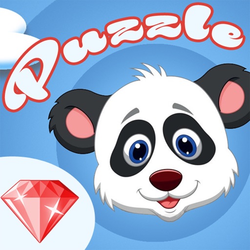 Cartoon Tile Puzzle: Panda Kung Edition iOS App