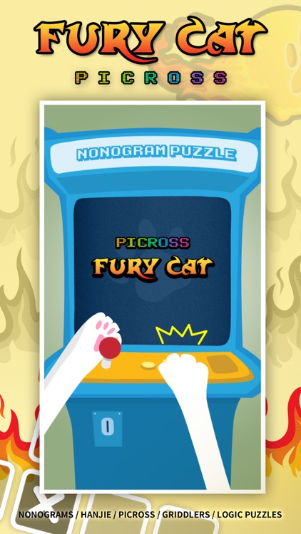 Fury Cat (Picross, Nonogram) screenshot-3