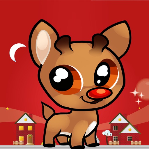 Christmas Reindeer Rudolph Flight icon