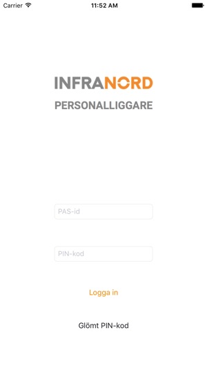 Infranord Personalliggare(圖1)-速報App