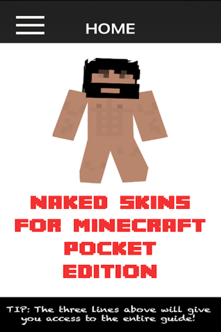 Naked Skins For Minecraft Pocket Edition screenshot 2