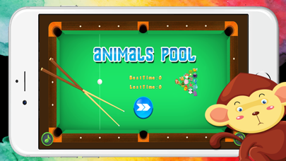 How to cancel & delete Free Animals Pool Empire Cue Sports Game from iphone & ipad 1