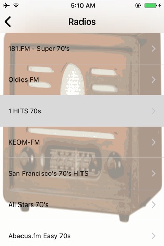 70s Music & Radio Shows screenshot 3