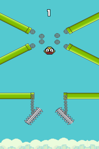 Hardest Flappy Ever Returns- The Classic Wings Original Bird Is Back In New Style screenshot 2