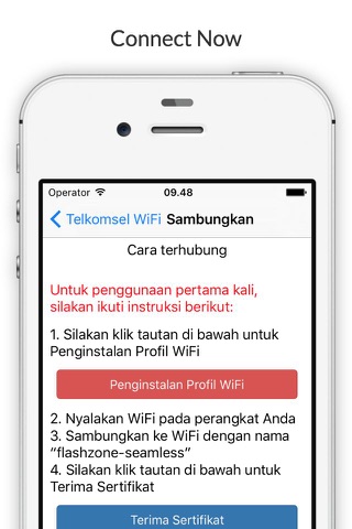 Telkomsel WiFi screenshot 3