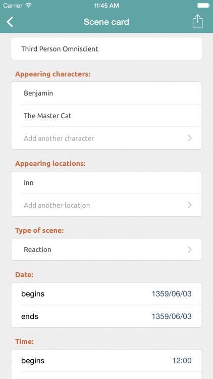 Story Planner - Outline your Novel & Screenplay screenshot-3